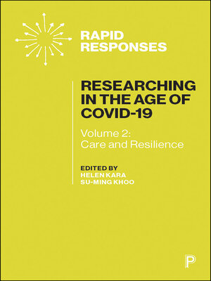 cover image of Researching in the Age of COVID-19, Volume II